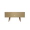 Manhattan Comfort Utopia 53.14" TV Stand with Splayed Wooden Legs and 4 Shelves in White 19654 - alternate 5